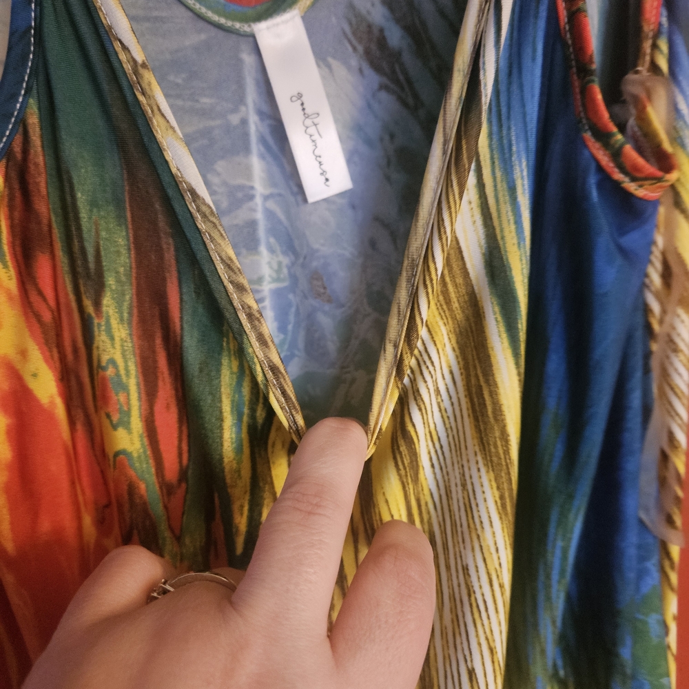 Colorful Maxi Dress - Picture 4 of 6